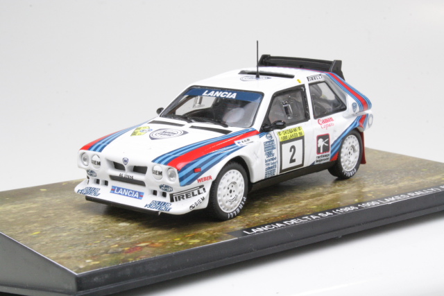 Lancia Delta S4, Finland 1986, M.Alen, no.2 - Sulje napsauttamalla kuva