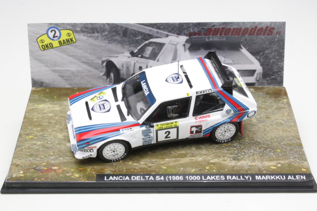 Lancia Delta S4, Finland 1986, M.Alen, no.2 - Click Image to Close