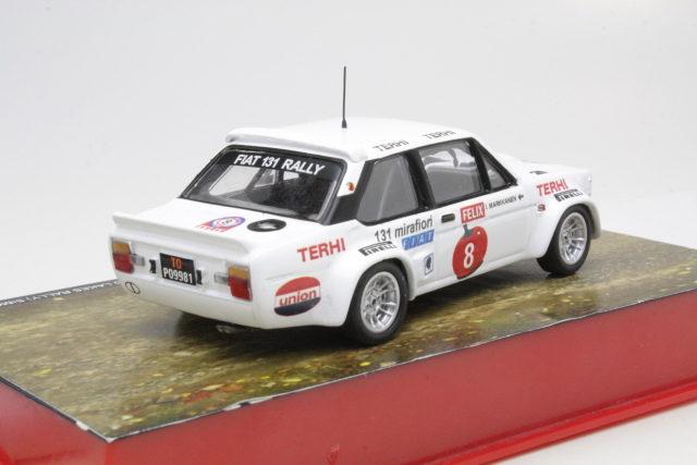 Fiat 131 Abarth, 5th. Finland 1978, S.Lampinen, no.8