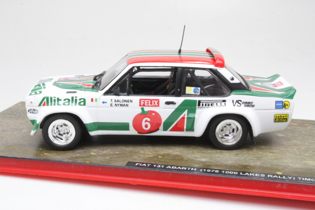 Fiat 131 Abarth, Finland 1978, T.Salonen, no.6 - Sulje napsauttamalla kuva