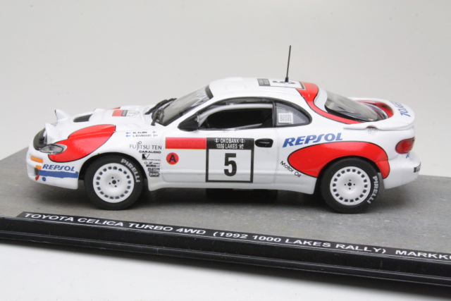 Toyota Celica Turbo 4WD ST185, Finland 1992, M.Alen, no.5 - Click Image to Close