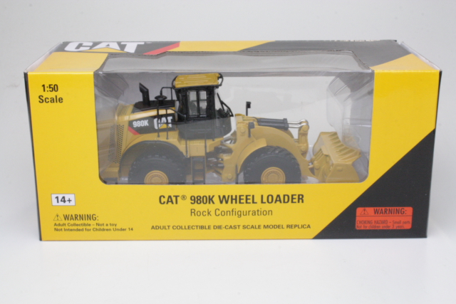 Cat 980K Wheel Loader Rock Bucket