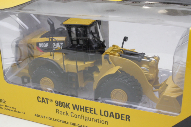 Cat 980K Wheel Loader Rock Bucket