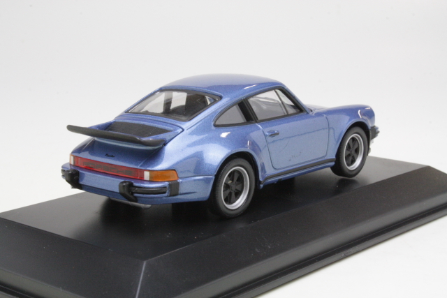 Porsche 911 (930) Turbo 1974, sininen - Sulje napsauttamalla kuva