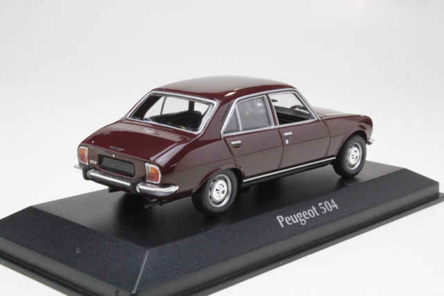 Peugeot 504 1970, tummanpunainen