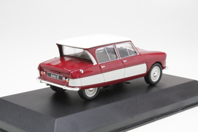 Citroen Ami 6 1961, punainen/valkoinen