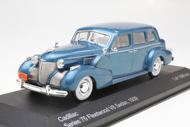 Cadillac series 75 Fleetwood V8 Sedan 1939, turquoise