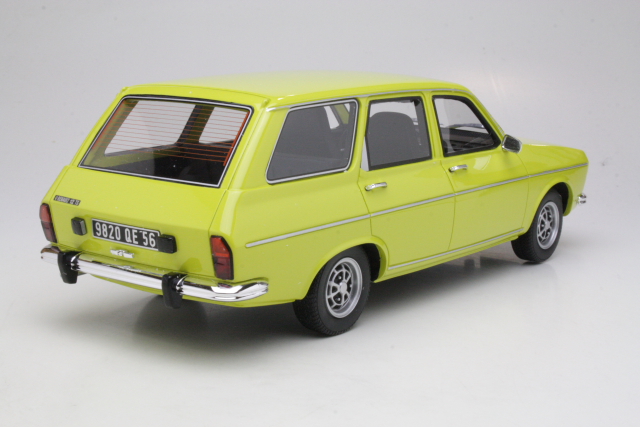 Renault 12 TS Break, yellow