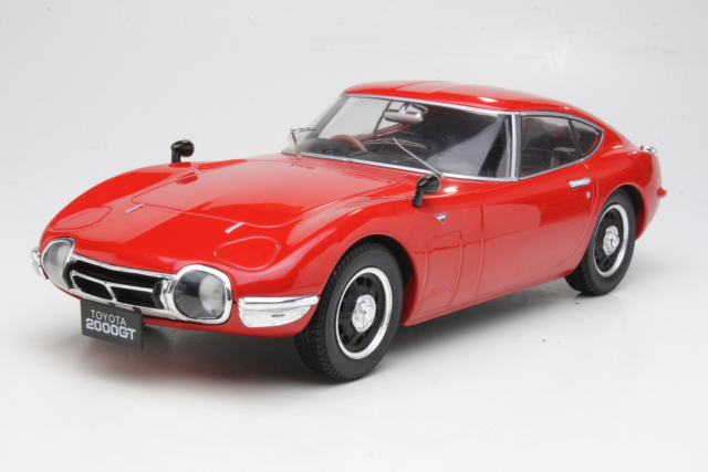 Toyota 2000GT 1967, punainen - Sulje napsauttamalla kuva