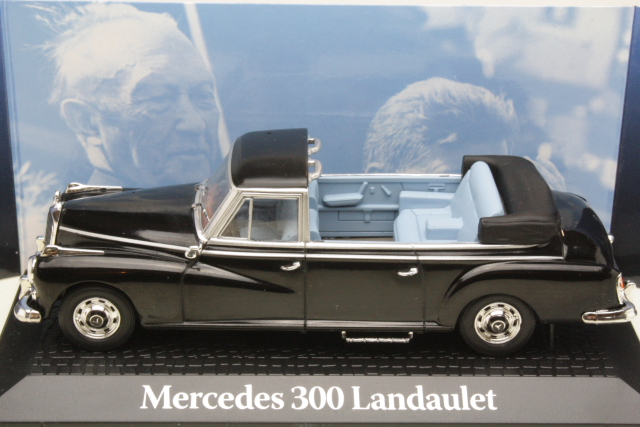 Mercedes 300 Landaulet, Konrad Adenauer 1963 - Sulje napsauttamalla kuva