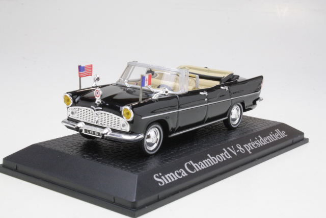 Simca Chambord V-8 AB-P, President Kennedy - Sulje napsauttamalla kuva