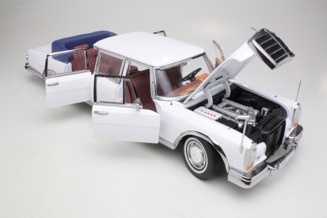 Mercedes 600 Landaulet 1966, valkoinen