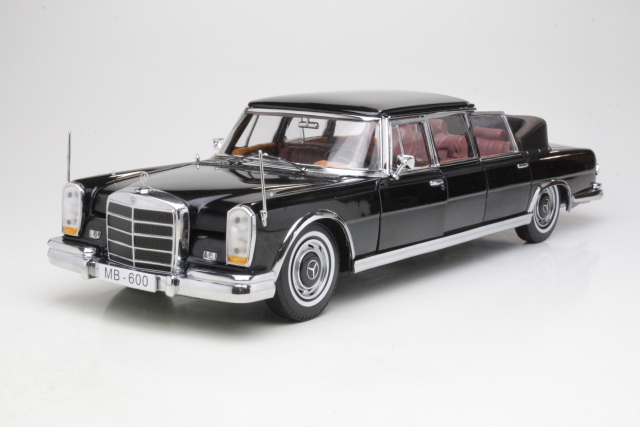 Mercedes 600 Landaulet 1966, musta