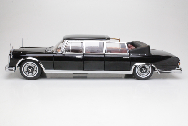 Mercedes 600 Landaulet 1966, musta