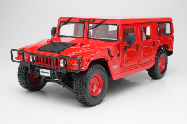 Hummer 4-Door Wagon, red