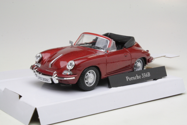 Porsche 356B Cabriolet, punainen