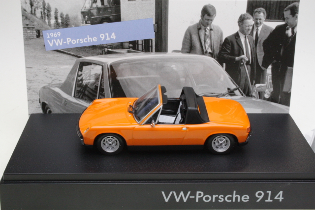 VW Porsche 914 Cabriolet 1970, oranssi