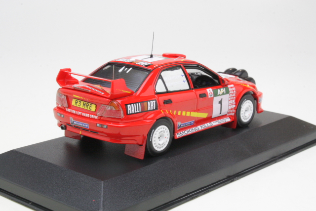 Mitsubishi Lancer Evo V, 1st. Australia 1998, T.Mäkinen, no.1