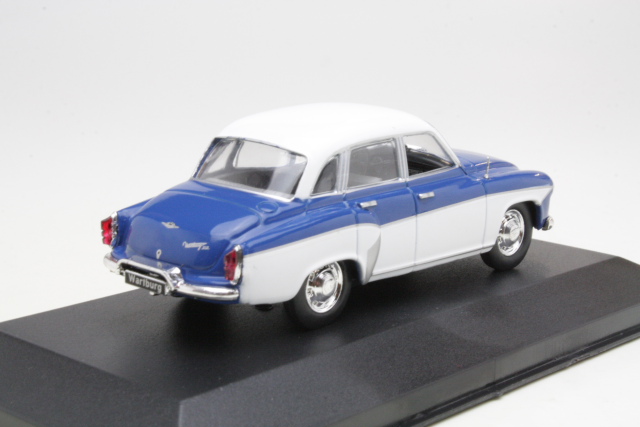 Wartburg 312 1965, sininen/valkoinen
