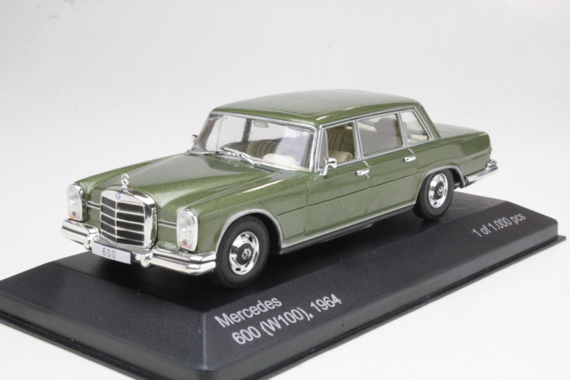 Mercedes 600 (w100) 1964, vihreä