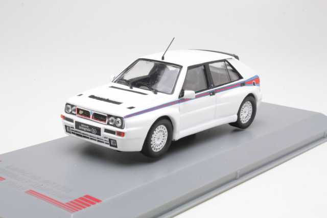 Lancia Delta Integrale 1992, valkoinen "Martini" - Sulje napsauttamalla kuva