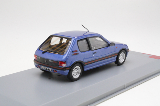 Peugeot 205 GTi 1992, blue - Click Image to Close