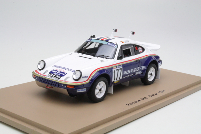 Porsche 953, Dakar 1984, R.Kussmaul/E.Lerner, no.177 - Sulje napsauttamalla kuva