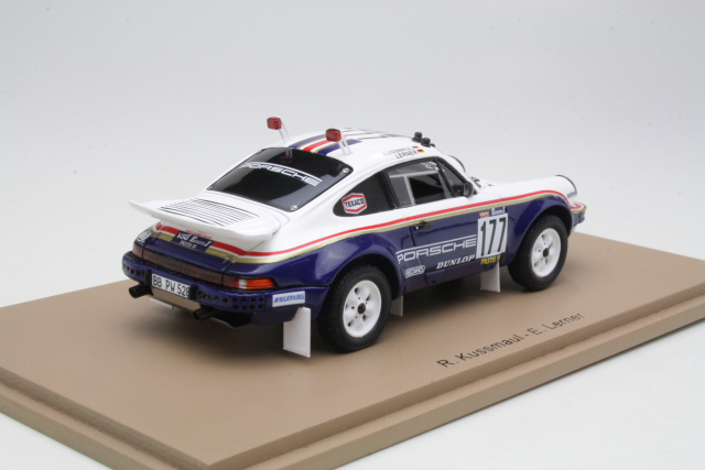 Porsche 953, Dakar 1984, R.Kussmaul/E.Lerner, no.177 - Sulje napsauttamalla kuva