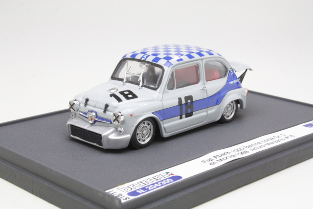 Fiat Abarth 1000 Berlina Corsa, Monza 1968, A.Merzario, no.18