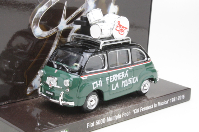 Fiat 600D Multipla Pooh "Chi Fermera la Musica 1981-2016" - Sulje napsauttamalla kuva