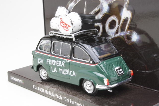Fiat 600D Multipla Pooh "Chi Fermera la Musica 1981-2016"