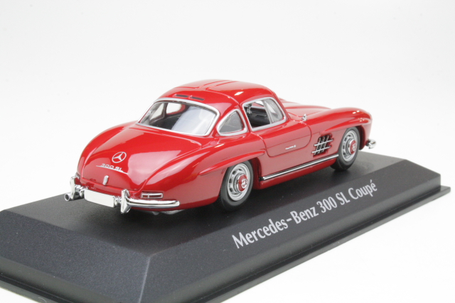 Mercedes 300SL (W198 I) 1955, punainen - Sulje napsauttamalla kuva