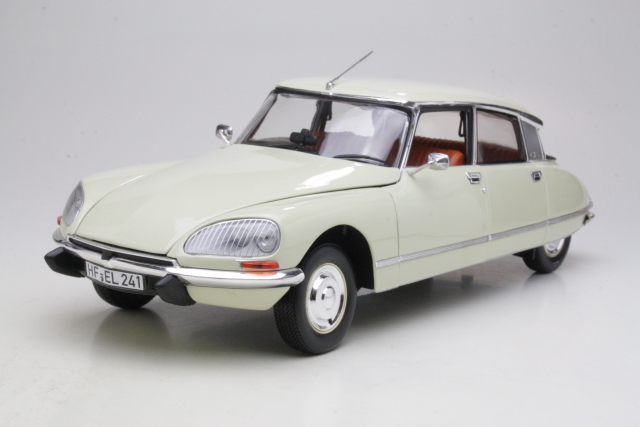 Citroen DS23 Pallas 1974, vaaleankeltainen - Sulje napsauttamalla kuva