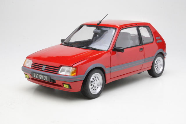 Peugeot 205 GTi 1.6 1988, punainen - Sulje napsauttamalla kuva