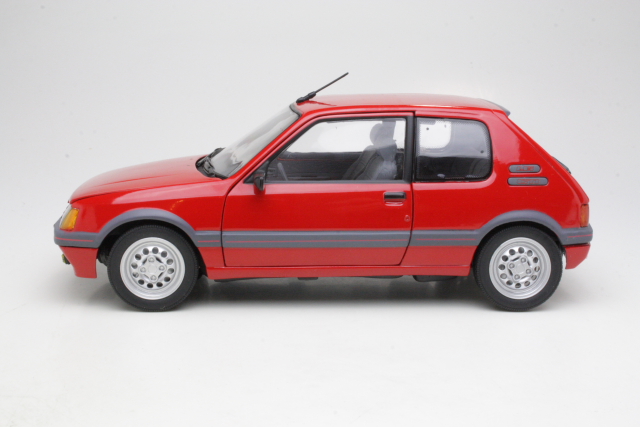 Peugeot 205 GTi 1.6 1988, punainen - Sulje napsauttamalla kuva