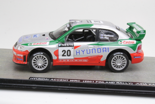 Hyundai Accent WRC, Finland 2001, J.Kankkunen, no.20 - Sulje napsauttamalla kuva