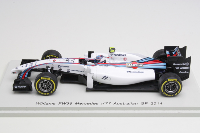Williams FW36, 5th. Australia GP 2014, V.Bottas, no.77 - Sulje napsauttamalla kuva