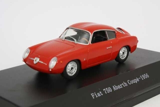 Fiat Abarth 750 Coupe 1956, punainen