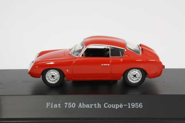 Fiat Abarth 750 Coupe 1956, punainen
