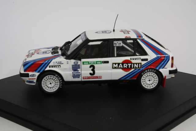 Lancia Delta HF 4WD, Portugal 1987, M.Alen, no.3 - Sulje napsauttamalla kuva