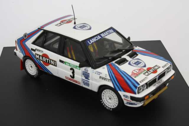 Lancia Delta HF 4WD, Portugal 1987, M.Alen, no.3 - Sulje napsauttamalla kuva