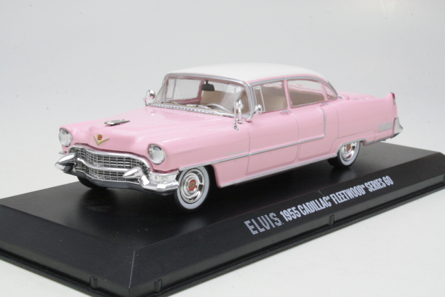Cadillac Fleetwood Ser. 60 Special 1955, pinkki "Elvis Presley" - Sulje napsauttamalla kuva
