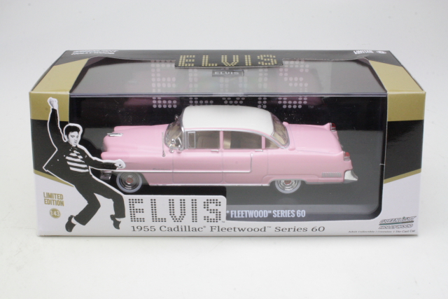 Cadillac Fleetwood Ser. 60 Special 1955, pinkki "Elvis Presley" - Sulje napsauttamalla kuva