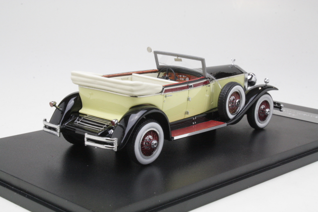 Rolls Royce Phantom I Newmarket 1929, yellow/black