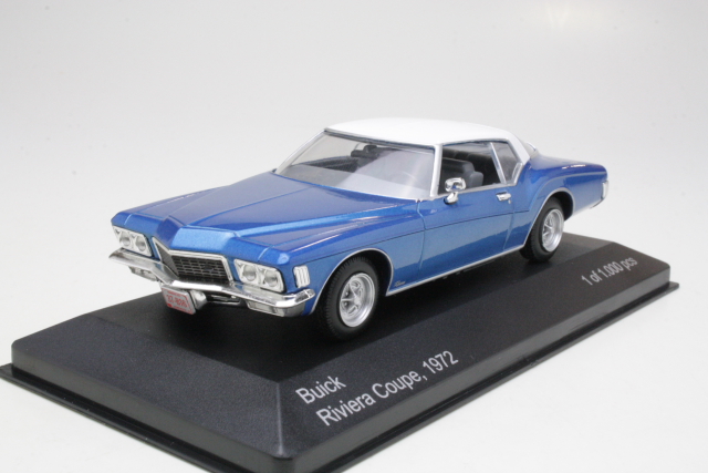 Buick Riviera Coupe 1972, blue/white