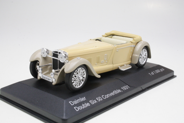 Daimler Double Six 50 Convertible 1931, beige (B-LAATU) - Sulje napsauttamalla kuva