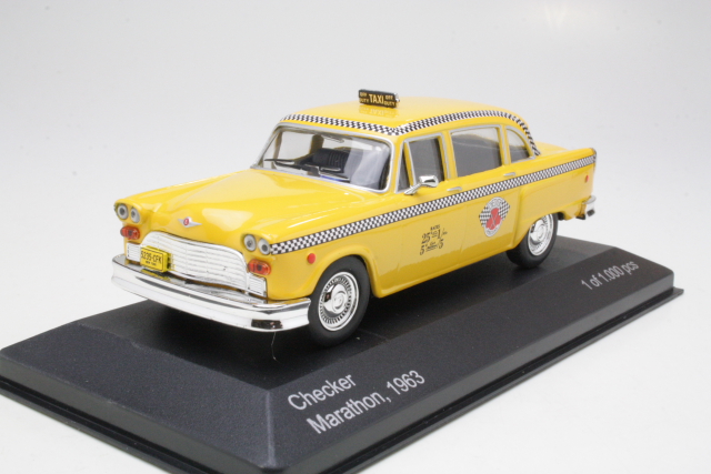 Checker Marathon Taxi 1963 "New York" - Sulje napsauttamalla kuva