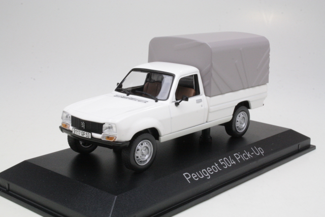 Peugeot 504 Pick Up Closed 1985, white