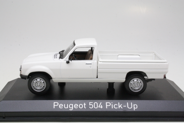 Peugeot 504 Pick Up Closed 1985, valkoinen - Sulje napsauttamalla kuva