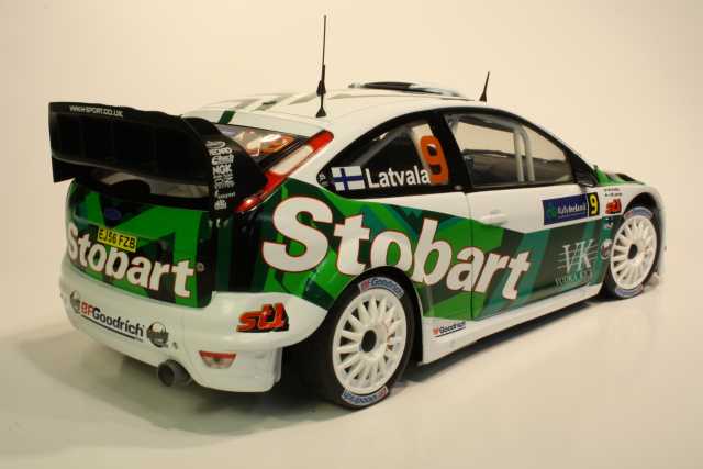 Ford Focus RS WRC "Stobart", 3rd Ireland 2007, J-M.Latvala, no.9